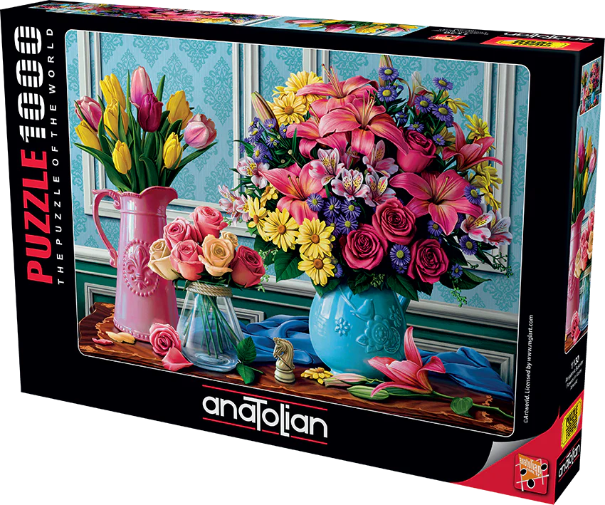 Anatolian - Fleurs de vases