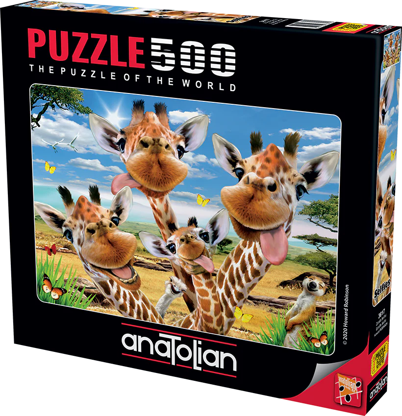 Anatolian - Selfie avec des girafes