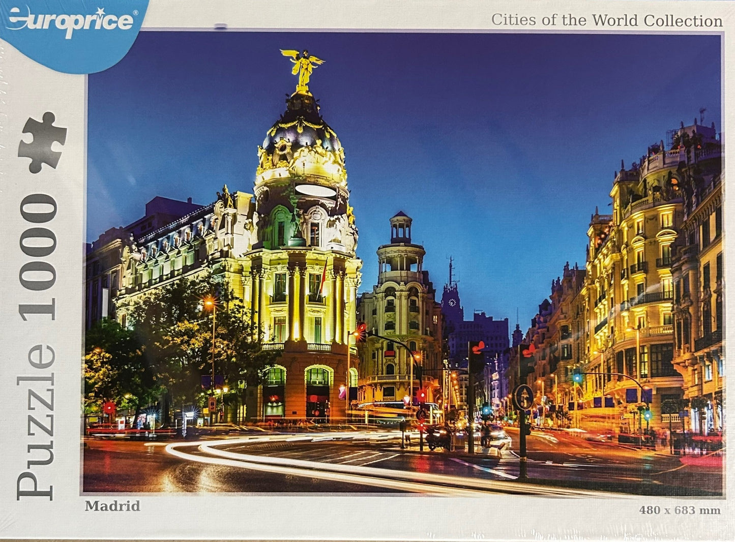 Europrice 1000 Puzzle Cities of the World - Madrid