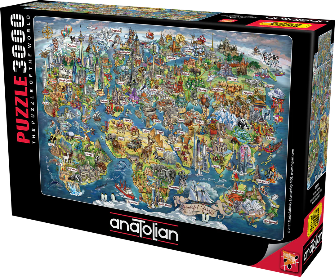 Anatolian - Wonderful world map