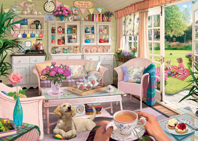 Ravensburger 1000 The Tea Shed