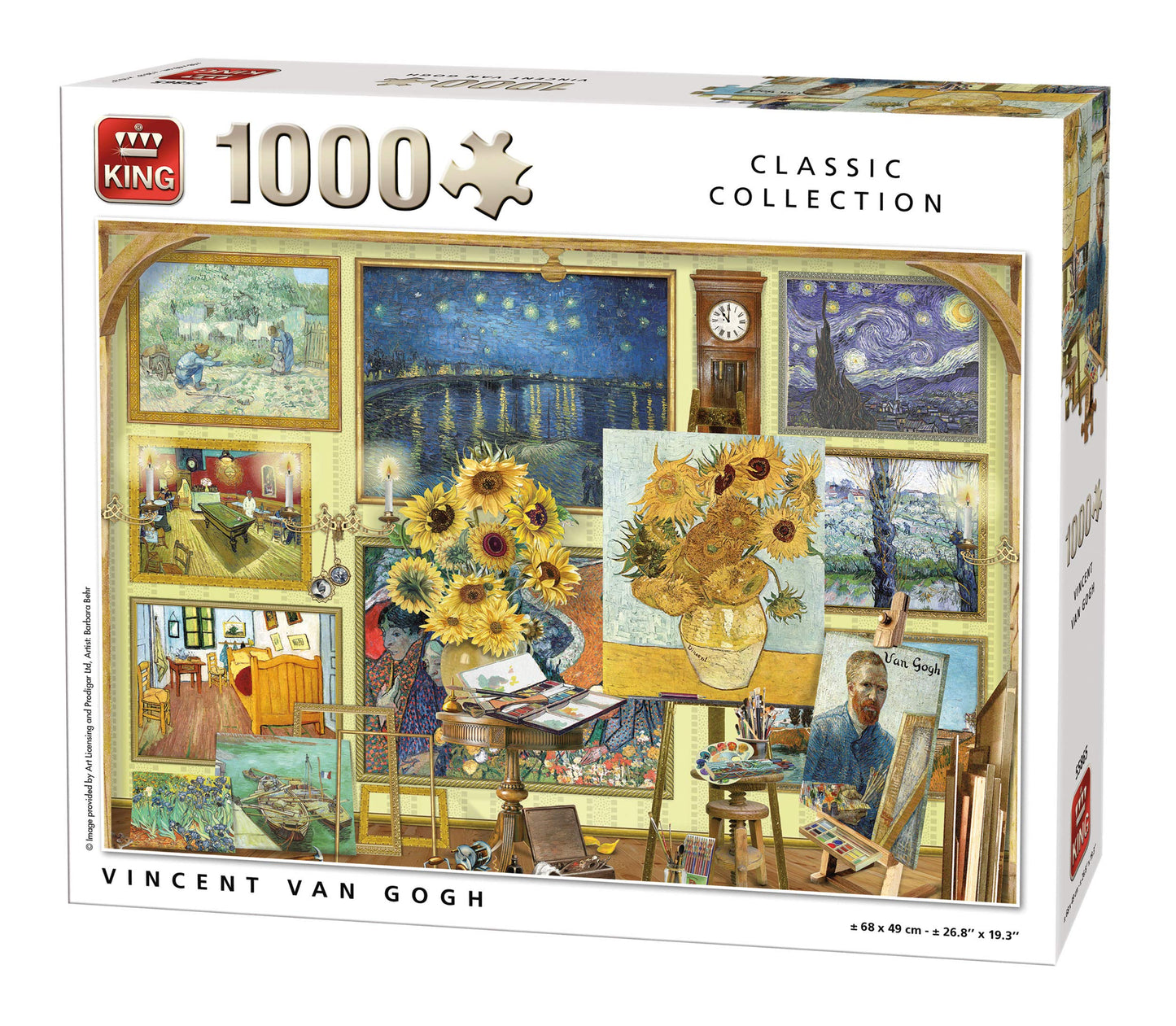 King 1000 Puzzle Vincent Van Gogh