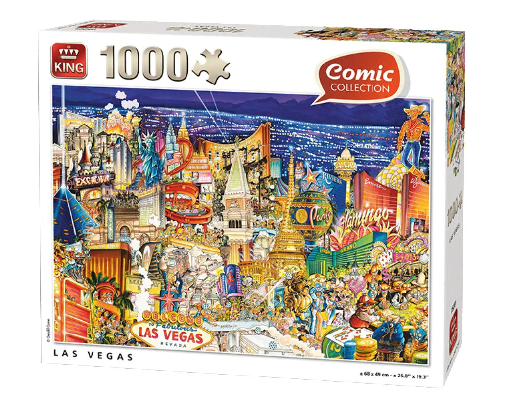 King 1000 Puzzle Comic Las Vegas