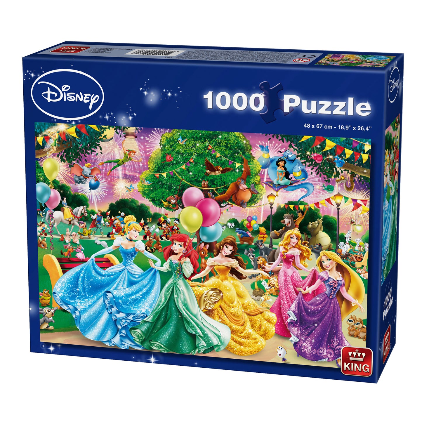 King 1000 Puzzle Disney Fireworks