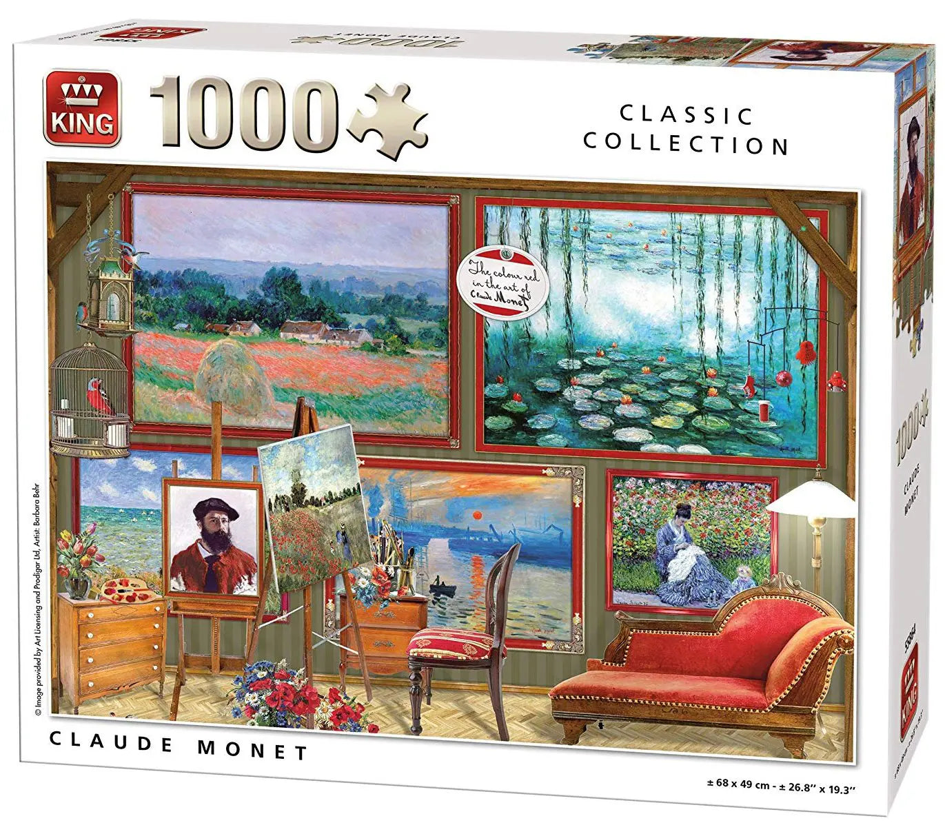 King 1000 Puzzle Claude Monet