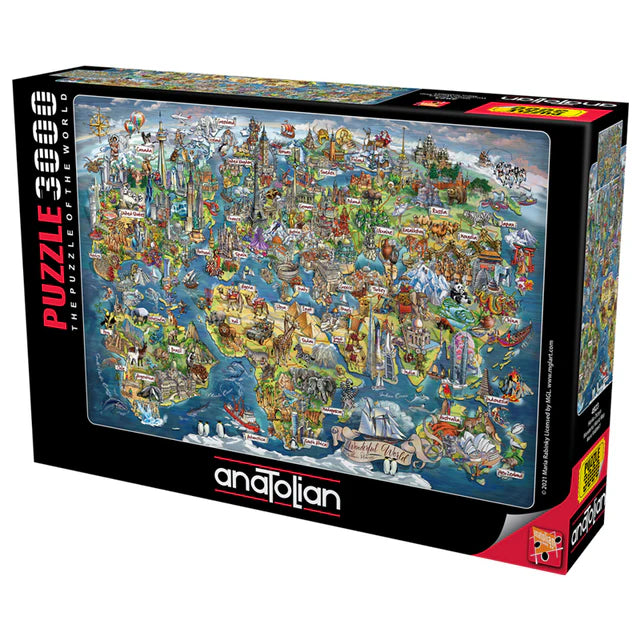 Anatolian - wonderful world map