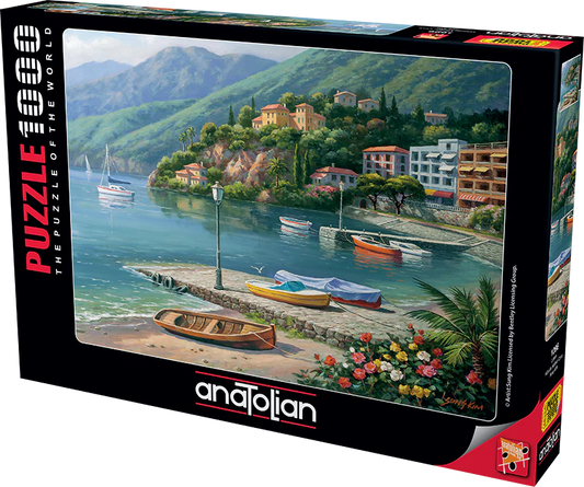 Anatolie - Crique du port à flanc de colline