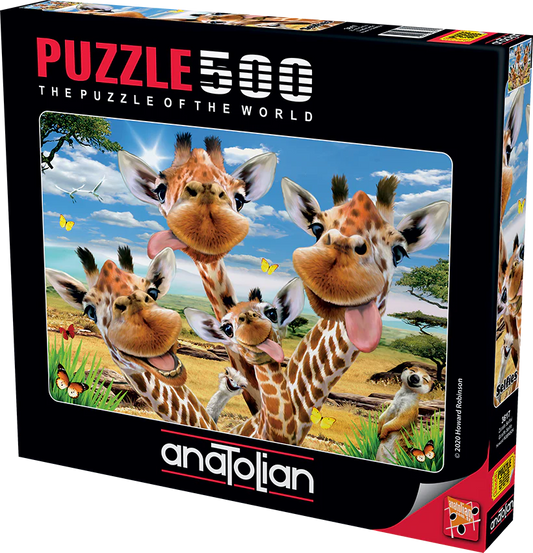 Anatolian - Selfie avec des girafes