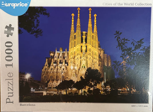 Europrice 1000 Puzzle Cities of the World - Barcelona