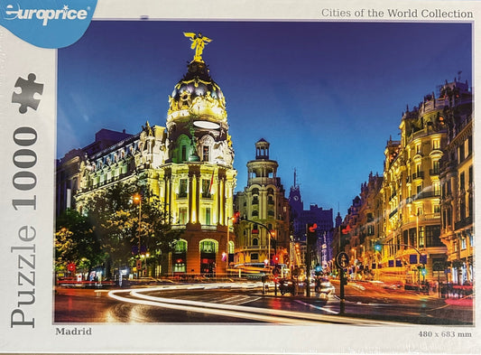 Europrice 1000 Puzzle Cities of the World - Madrid