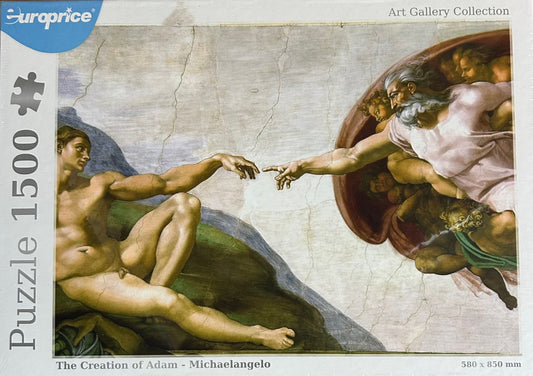 Europrice 1500 Puzzle Art Gallery Collection - Michaelangelo