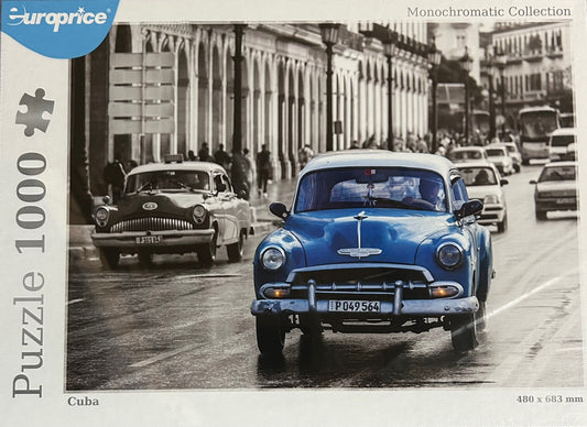 Europrice 1000 Puzzle Monochromatic Collection - Cuba