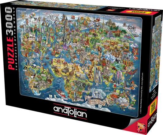 Anatolian - Wonderful world map