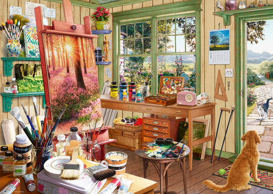 Ravensburger 1000 The Artist's Shed