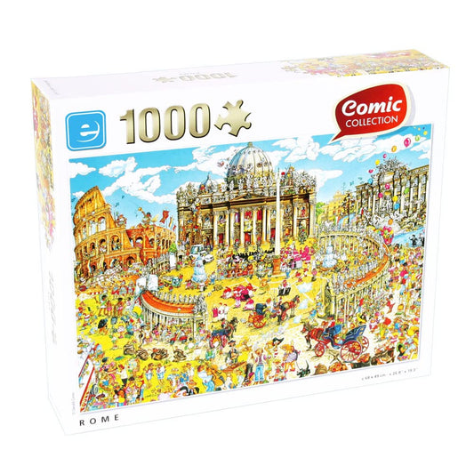 King 1000 Puzzle Comic Roma