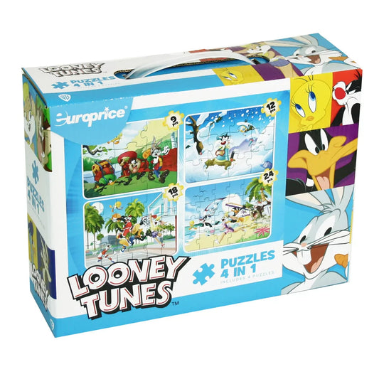 Europrice 4 in 1 Puzzles Looney Tunes