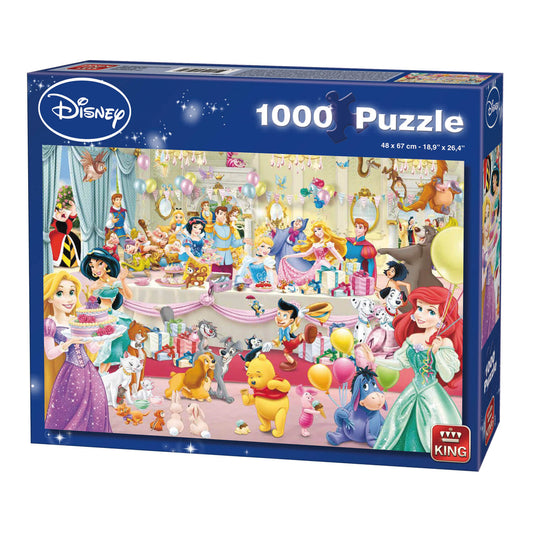 King 1000 Puzzle Disney Birthday Party