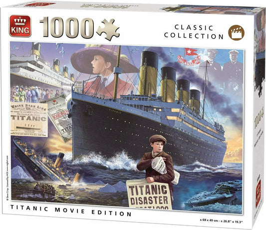 King 1000 Puzzle Titanic Movie Edition