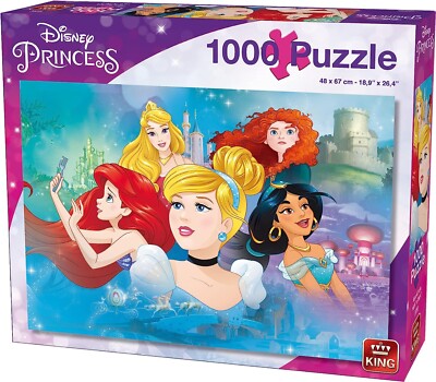 King 1000 Puzzle Disney Princess Collectors Edition